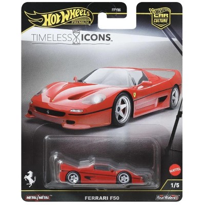 Hot Wheels Ferrari F50 Timeless Icons Car Culture Premium : Target
