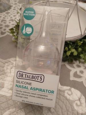 Silicone Nasal Aspirator Bulb with Case – Dr Talbot's US