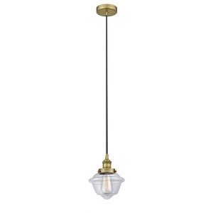 Oxford - 1 Light Mini Pendant In Traditional Style-9.5 Inches Tall and 7.5 Inches Wide - 1 of 1