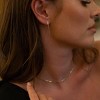 sanctuaire Dainty Link Chain Earrings 14K Solid Gold - 2 of 2