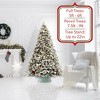 Casafield Water Hyacinth Christmas Tree Collar, Woven Tree Base Cover with Cord Cut Out - 2 of 4