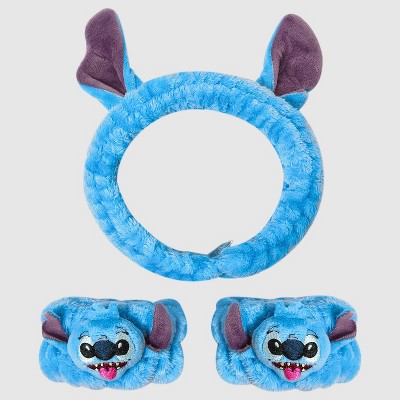 Girls' Stitch Spa Headband Set - Blue - image 2