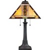 Navajo 2-Light Valiant Bronze Table Lamp - 4 of 4