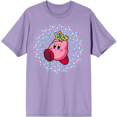 Kirby Food Kanji T-Shirt, Size: XL, Bioworld Merchandising