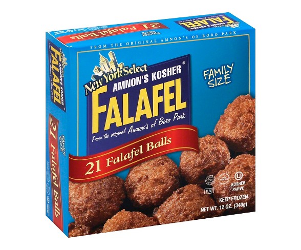 Amnons Kosher Frozen Falafel Balls - 12oz