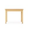 Guidecraft EdQ Toddler Table - Natural: Rectangular Kids Activity Table, 24" x 30" | Wooden Toddler Desk for Playroom, Preschool, Daycare - 3 of 4