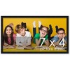 PosterPalooza | Photo Size Minimalist Black Picture Frame - UV Acrylic, Foam Board Backing, Hanging Hardware - 2 of 4
