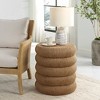 Uttermost Capitan Round Braided Rope Side Table, 21"W x 24"H, Brown, Natural Texture, Coastal Style - 2 of 4