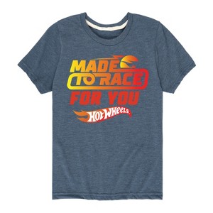 Boys' - Hot Wheels - Valentine's Made to Race Short Sleeve Graphic T-Shirt - 1 of 4