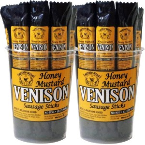 Buffalo Bills 15-ct Honey Mustard Venison Exotic Game Sticks - Two 15-ct Tubs - 1 of 4