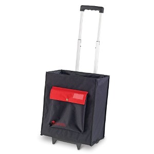 Learning Resources A+ Carry-All Rolling Organizational Caddy, Black - 1 of 4