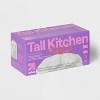 UltraStretch Tall Kitchen Drawstring Trash Bags - Lavender Scent - 13gal/50ct - up&up™ - image 3 of 4