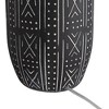 Pacific Coast Lighting 31 1/4" Black Geometric Pattern Table Lamp - 4 of 4