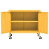 CLIHOME Heavy Duty Storage Cabinet, Freestanding File Cabinet with Wheels for Home Office, Industrial Style - 4 of 4