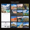 2026 Square Wall Calendar, Travel the World, 16-Month Passport Collection Theme with 180 Reminder Stickers (12x12 In) - 4 of 4
