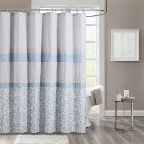 Embroidered deals shower curtains