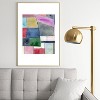 Elena Blanco Patchwork Metal Framed Art Print - Deny Designs - 2 of 4