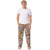 Nintendo Men's Super Mario Character Collage Soft Polyester Pajama Pants - 3 of 4