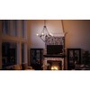 Urban Ambiance Luxury Modern Chandelier,  24-7/8" x 34",  Polished Chrome Finish, UHP2624 - 2 of 4