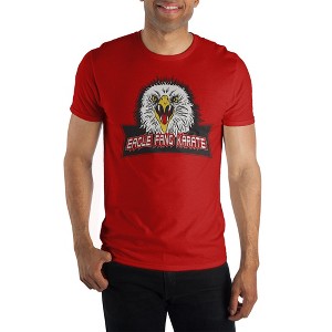 Eagle Fang Karate Cobra Kai Series Mens Red Shirt - 1 of 2