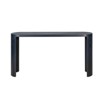 GlasFlength Console Tables with Curved Legs, ModernLuxe, Simplicity Rectangle Console Table, for Living Room, Blue, 60"*15"*32" - 2 of 3