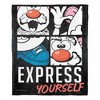 Hasbro Mr. Potato Head Express Yourself Silk Touch Throw Blanket 50x60 Inches - 3 of 4