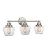 Craftmade Lighting Essex 3 - Light Vanity in  Brushed Polished Nickel - 3 of 4