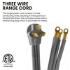 GoGreen Power (GG-27006) 6' 3 Wire Range Cord, 50 Amp - 3 of 4