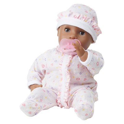 Melissa & Doug Mine to Love 12" Baby Doll -Gabrielle With Romper and Hat