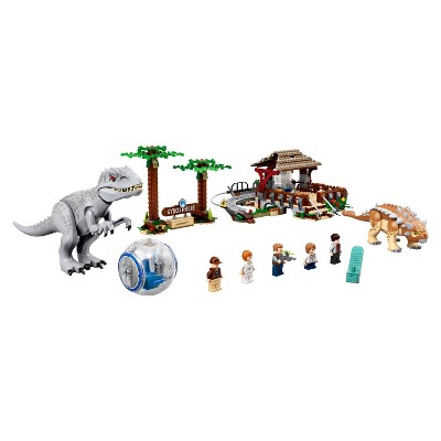 2pcs Indominus Rex XXL Large Full Size Dinosaur Figure Blocks Fit Lego Toys New