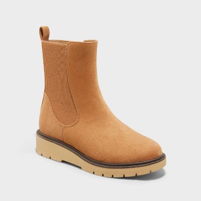 Girls' Laurel Chelsea Boots - art class™ Cognac 5