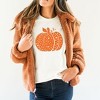 Simply Sage Market Women's Heart Pumpkin Short Sleeve Graphic Tee - 2 of 4
