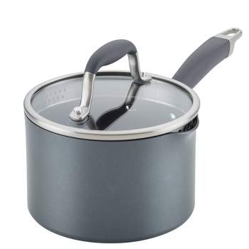 LIANYU 2QT Saucepan with Lid, 2 Quart Stainless Steel Sauce Pan, Small Pot  Soup Milk Pan for Home Kitchen Restaurant, Long Heatproof Handle