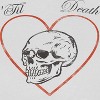 Social Collective Women Til Death Short Sleeve Graphic Cotton Cropped Loose T-shirt - 2 of 4