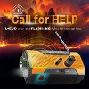 FosPower Solar Hand Crank Emergency Radio with Flashlight Cell Phone Charger, AM/FM/NOAA Weather Radio Power Bank, IPX3 SOS Alarm Reading Lamp - 4 of 4