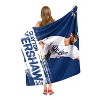 50"x60" MLB Los Angeles Dodgers Clayton Kershaw Silk Touch Throw Blanket - 4 of 4