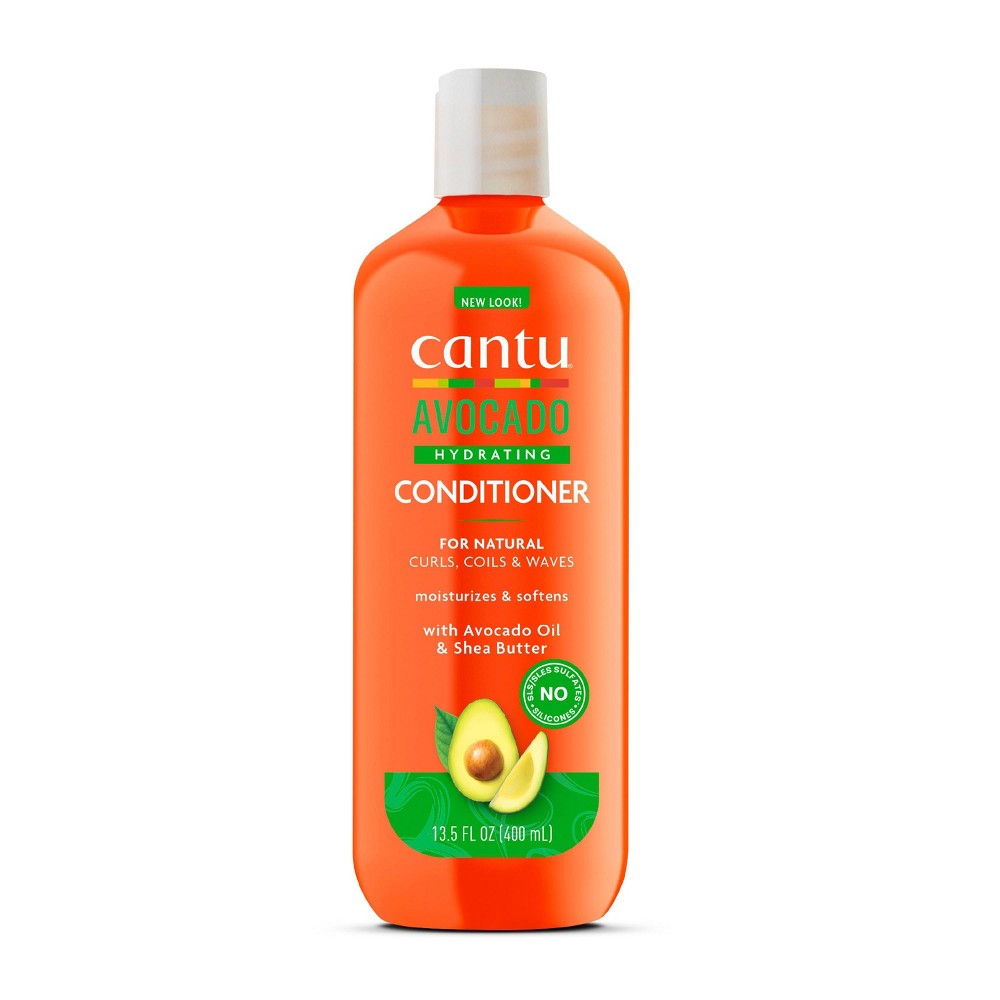 Photos - Hair Product Cantu Avocado Hydrating Sulfate Free Conditioner - 13.5 fl oz 