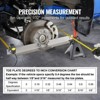 VEVOR Wheel Alignment Tool, 2-Pack Toe Alignment Toe Plates, Stainless Steel Wheel Alignment Tool Plate, Toe Angle Accurate Measurement, Gray - 4 of 4
