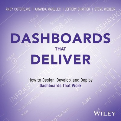 Dashboards That Deliver - by  Steve Wexler & Jeffrey Shaffer & Andy Cotgreave & Amanda Makulec (Paperback)