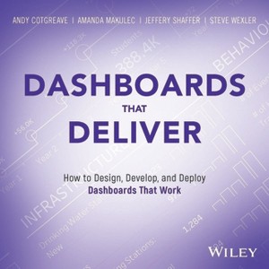 Dashboards That Deliver - by  Steve Wexler & Jeffrey Shaffer & Andy Cotgreave & Amanda Makulec (Paperback) - 1 of 1