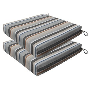 Honeycomb Outdoor Premium Dining Seat Cushion  (2-Pack) - 1 of 4