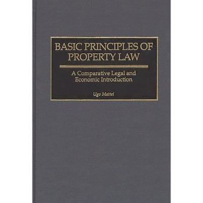 Basic Principles of Property Law - (Contributions in Legal Studies) by  Ugo Mattei (Hardcover)