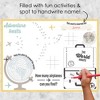 Big Dot of Happiness World Awaits - Paper Travel Themed Birthday Party Coloring Sheets - Activity Placemats - Set of 16 - 2 of 4