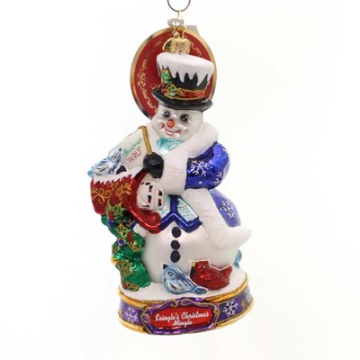 Christopher Radko 6.5" I'm Invited Kringles Christms Mingle  -  Tree Ornaments