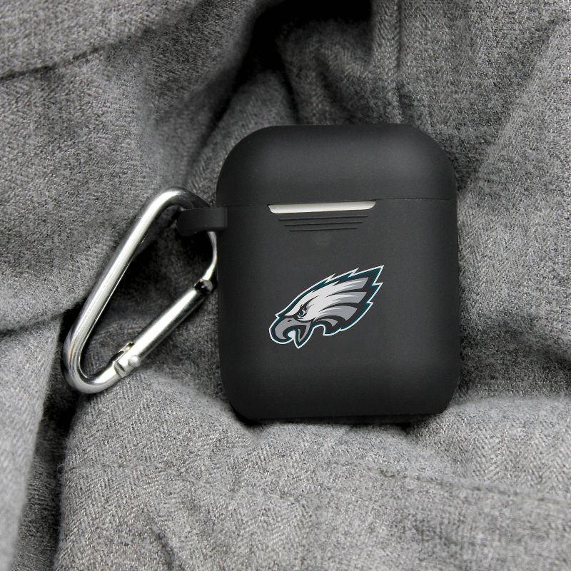 NFL Philadelphia Eagles Silicone AirPods Case Cover, 3 of 4