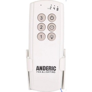 Anderic 63T Replacement Ceiling Fan Remote Control - 1 of 1