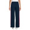 Lands' End Women's Knit High Rise Relaxed Straight Leg Side Stripe Pants - 2 of 4