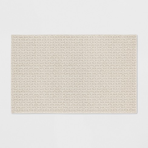 Washable Solid Tufted Accent Rug