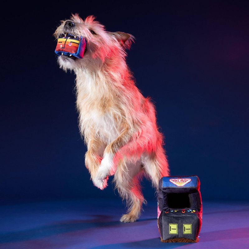 BARK Netflix Stranger Things The Palace Barkade Plush Dog Toy, 4 of 9