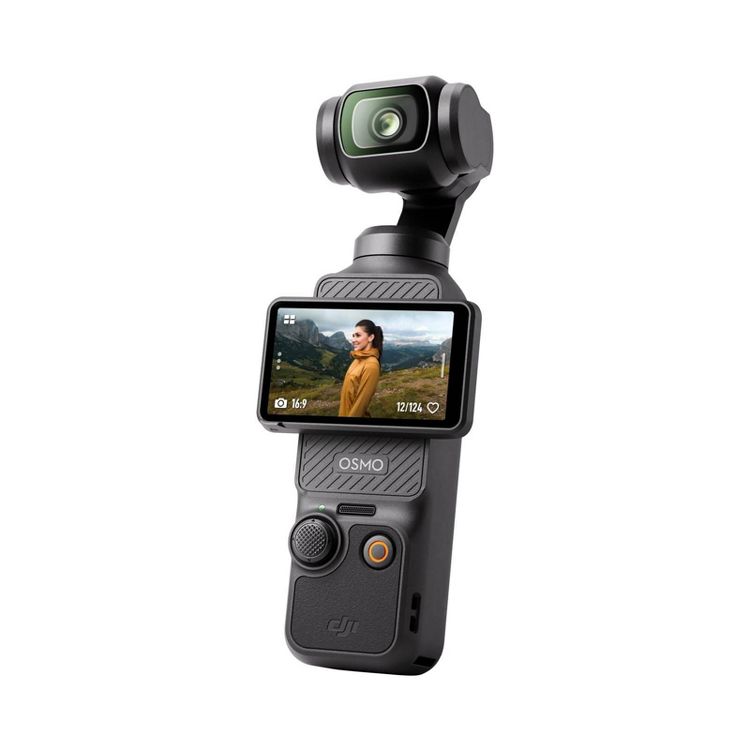 DJI Pocket 3 4K Handheld Camera: USB-C, Image Stabilization, 2" Screen, 1 of 9